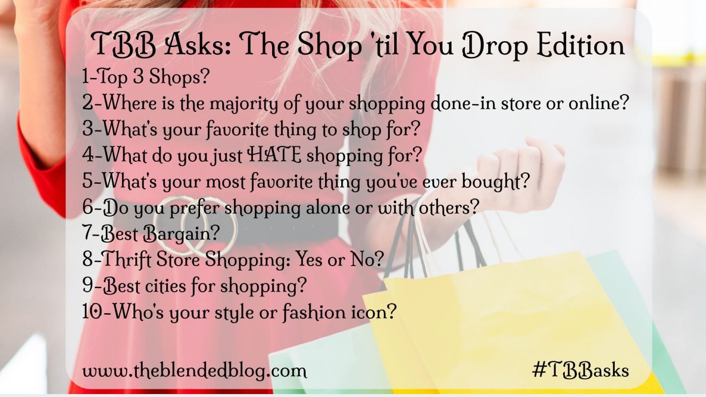TBB Asks – Shopping Edition