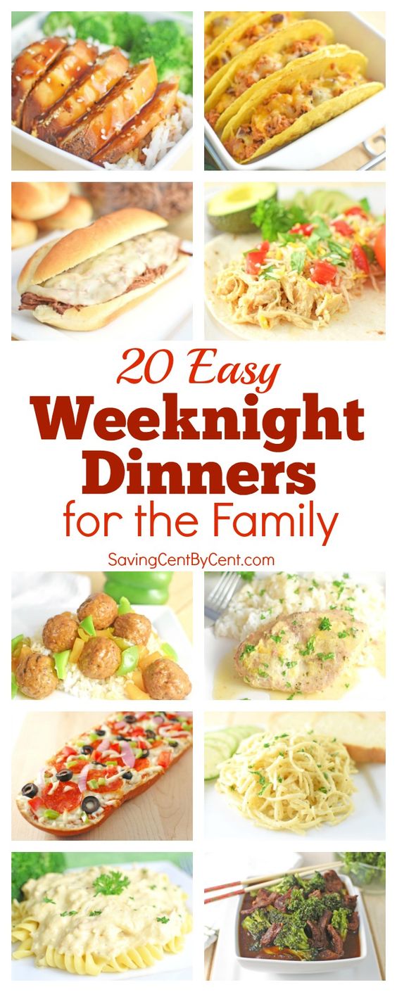 Quick Family Dinner Ideas Round Up - Not In Jersey