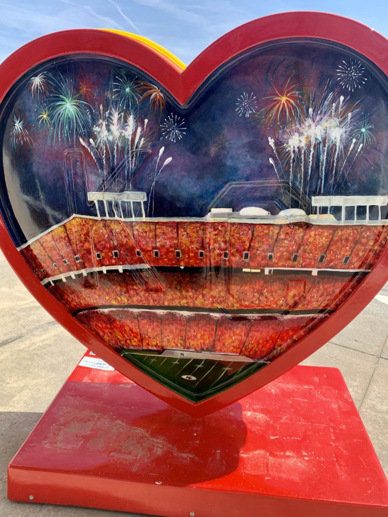 Parade of Hearts in Kansas City Not In Jersey