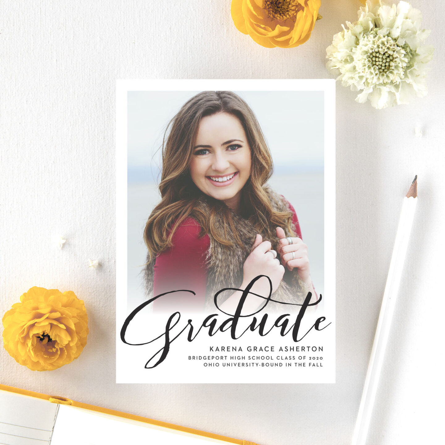 Graduation Invitations with Basic Invite - Not In Jersey