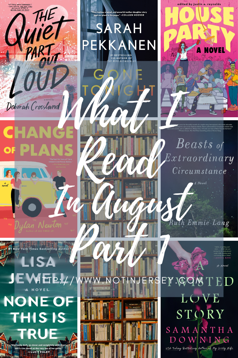 What I Read in August 2023 Part 1