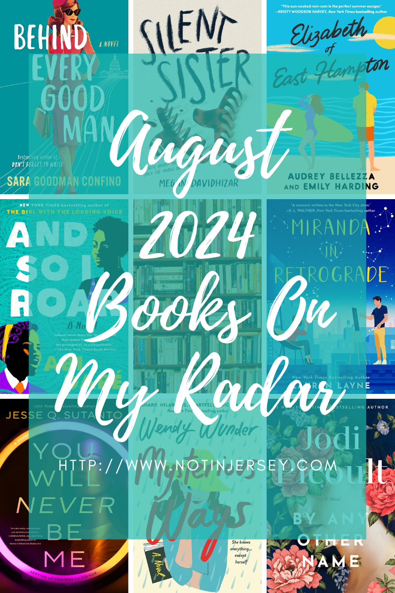August 2024 Books On My Radar