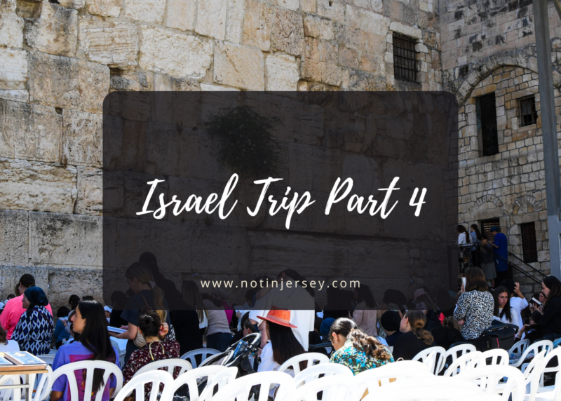Israel Trip Part 4 - Zachary's Birthday