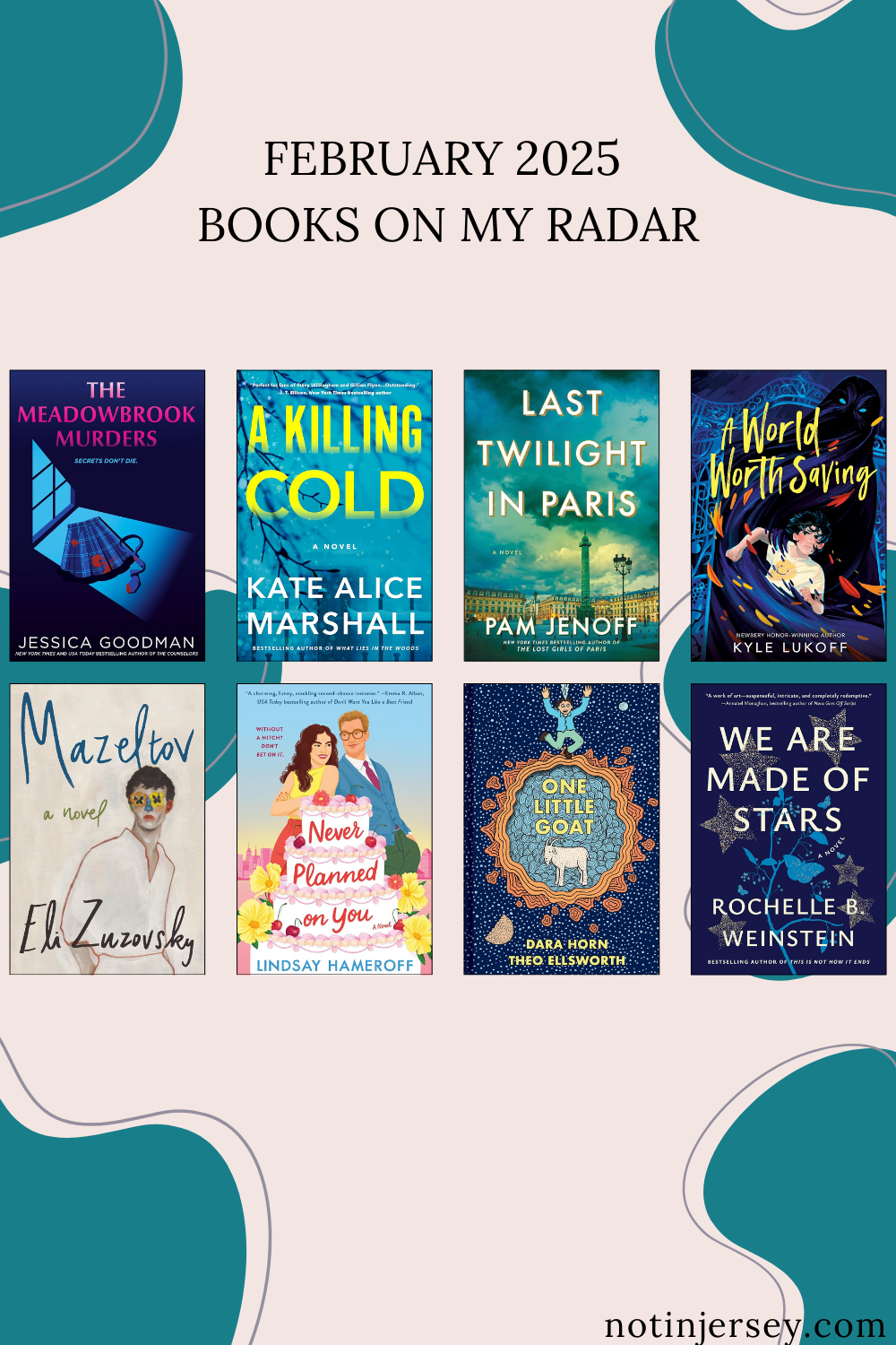 February 2025 Books On My Radar