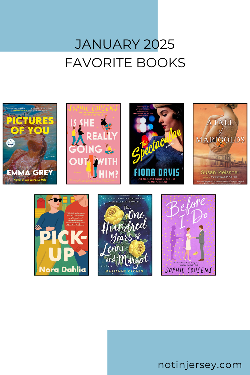 January 2025 Favorite Books