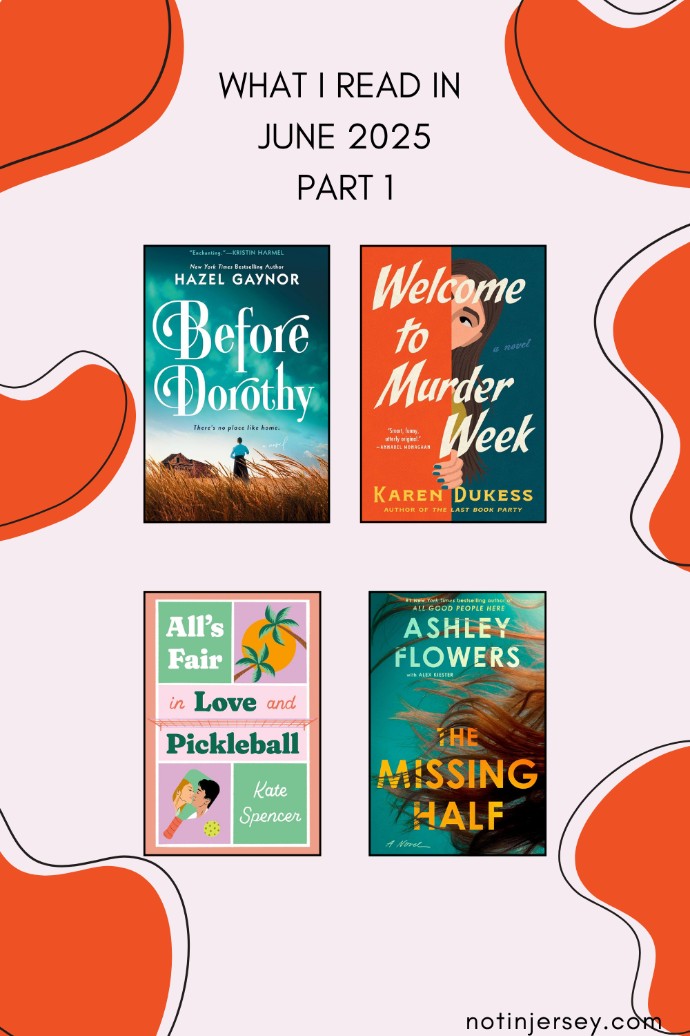 What I Read in June 2025 Part 1