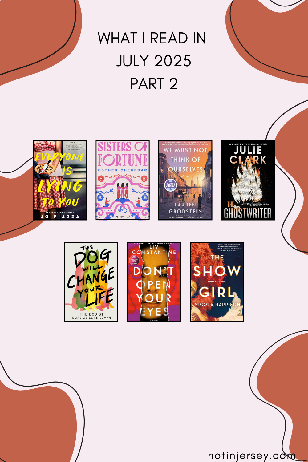 What I Read in July 2025 Part 2