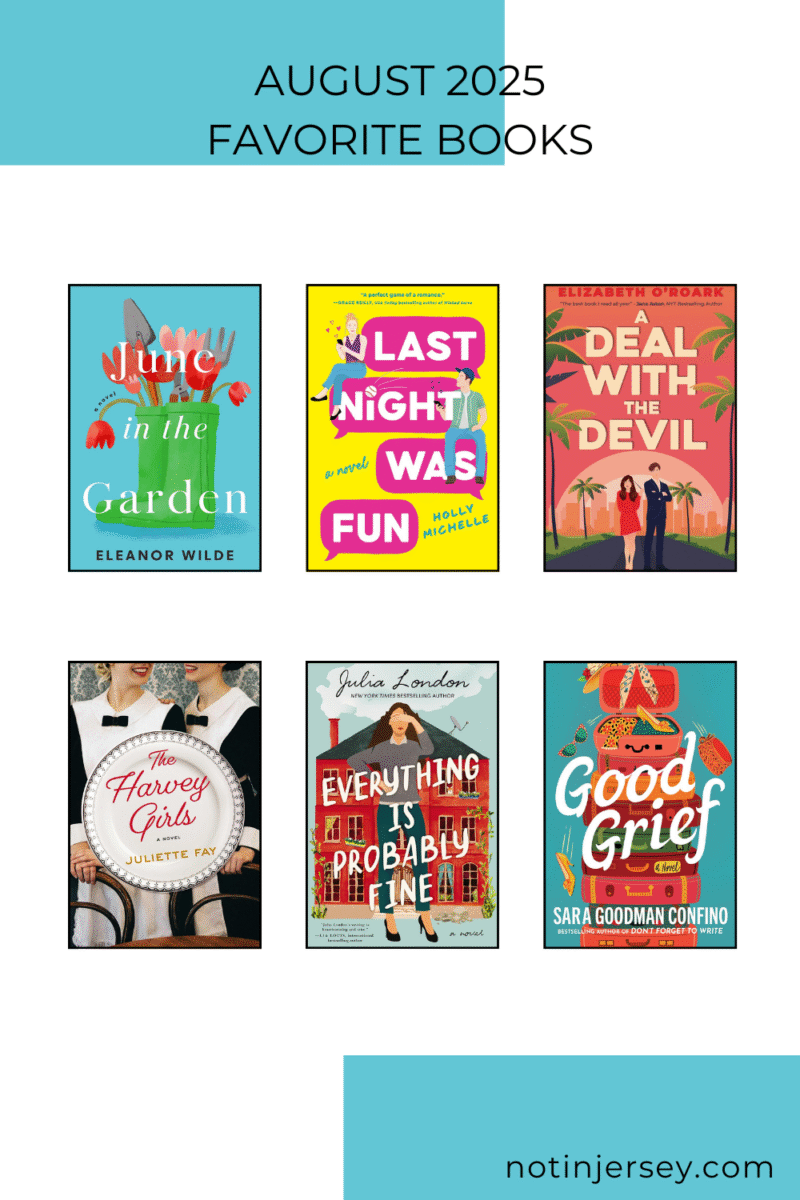 August 2025 Favorite Books