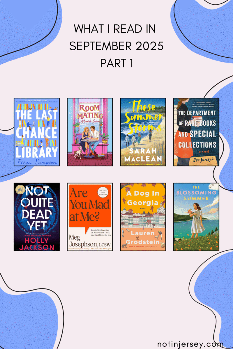 What I Read in September 2025 Part 1