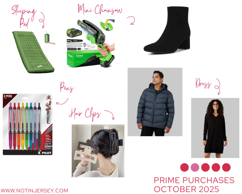 Prime (and Other) Purchases in October 2025