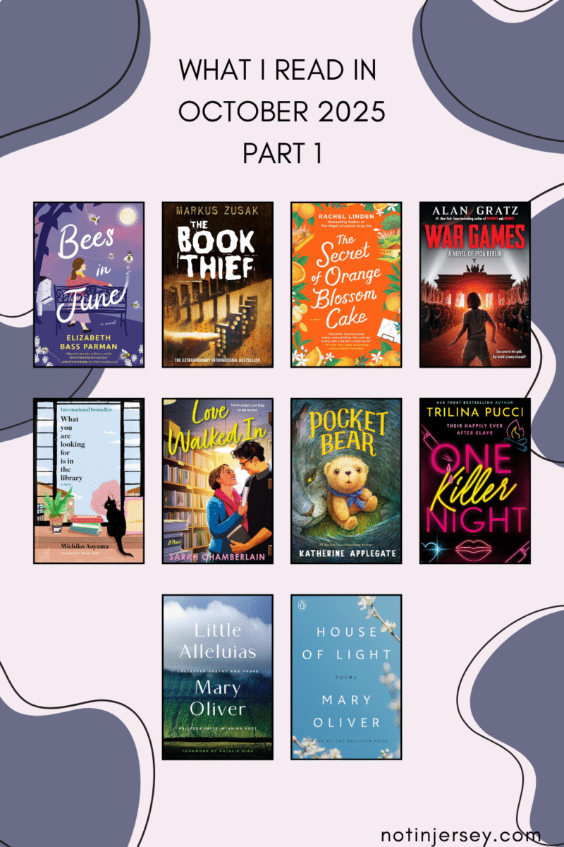 What I Read in October 2025 Part 1