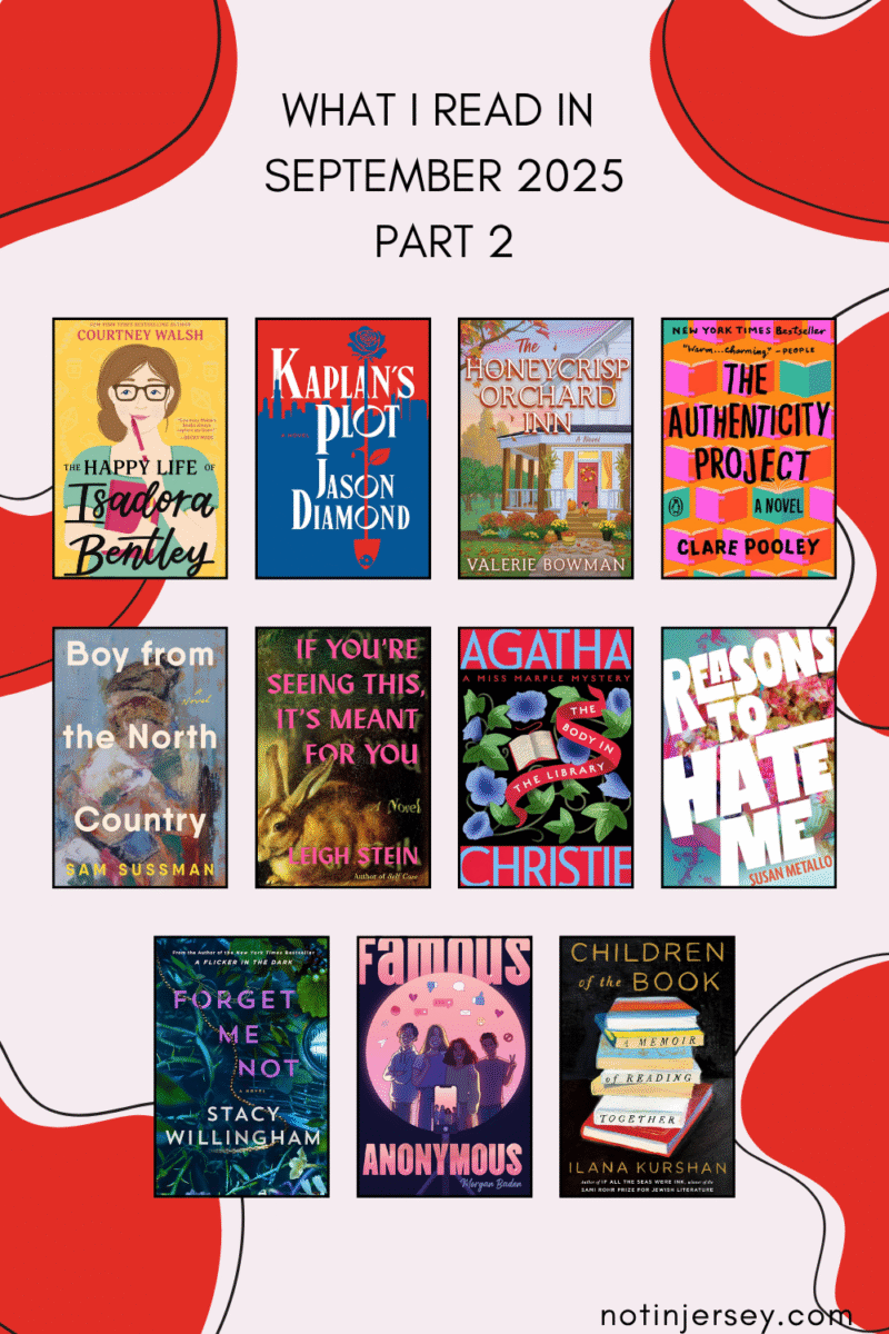 What I Read in September 2025 Part 2