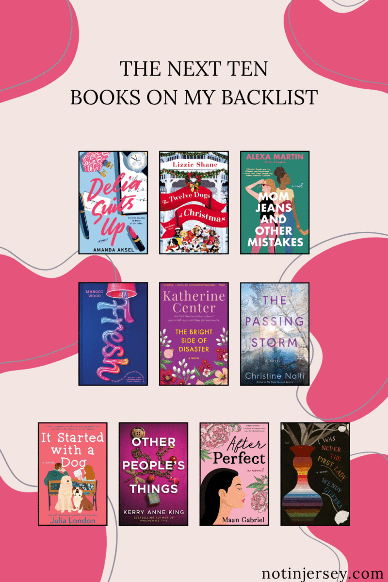 The Next Ten Books On My Backlist